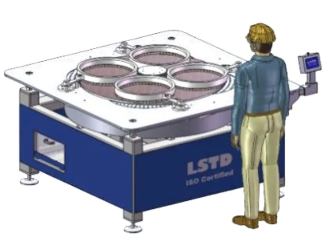 Lapping Machine Ring working position switching system